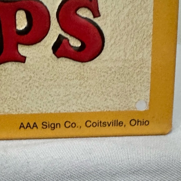 1993 Campbell’s Soup Metal Sign “She Knows” #5 of 20 Vintage AAA Co. - Picture 3 of 6